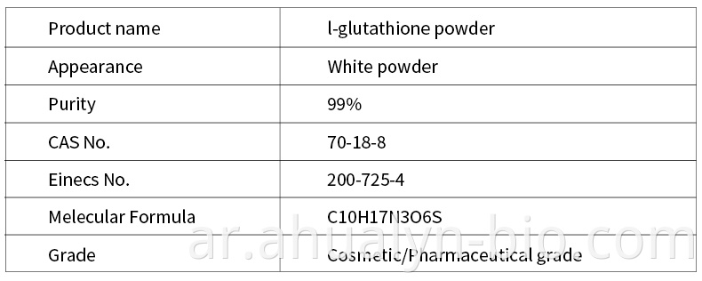 Glutathione Specification 2